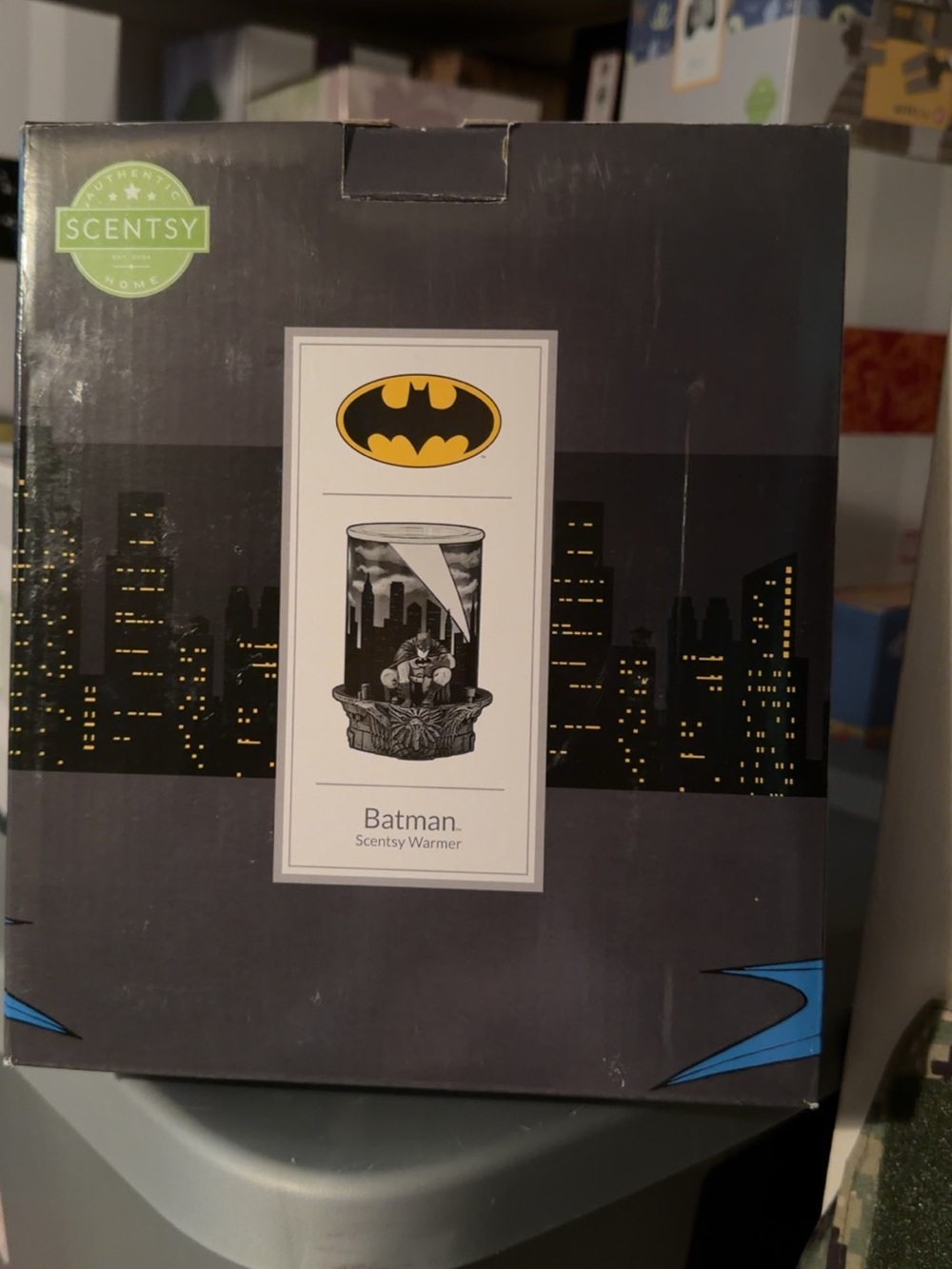 Scentsy Batman Warmer Box - Black and Yellow
